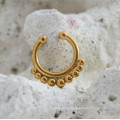 2015 Newest Ebay Amazon Popular Designs Fake Septum Piercing Ring